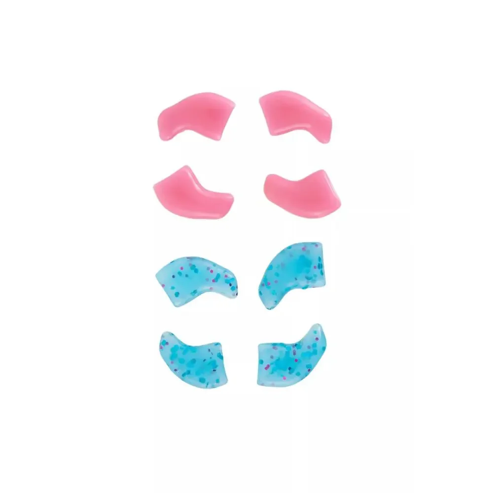Whisker City Pink & Blue Cat Nail Caps, Nail File & Adhesive Small Cat 40 Count